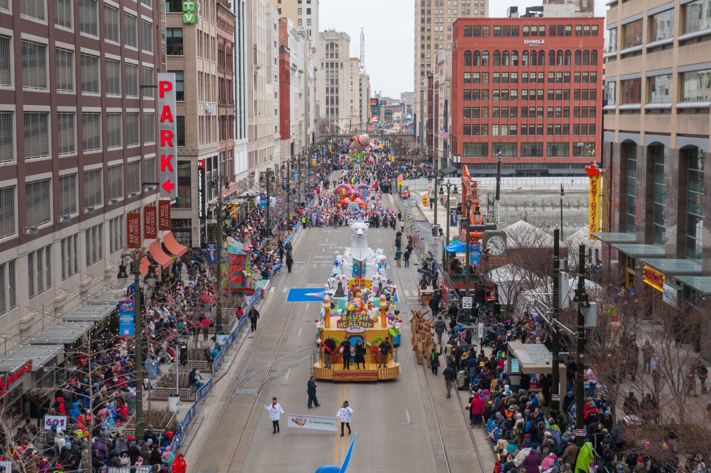 Joining the parade