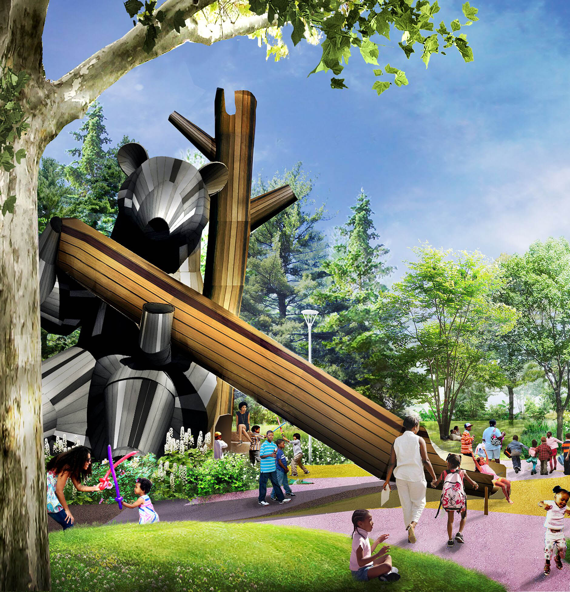 Riverfront transformed