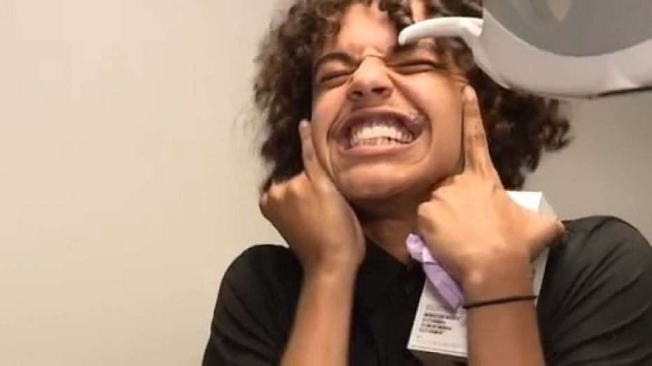 Stepping in to fix a smile